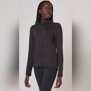 Mondetta Omnia Black Gray 360 Reflectivity Quarter Zip Camo Pullover - Size S